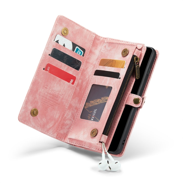 For Samsung Galaxy S10+ CaseMe-008 Detachable Multifunctional Flip Leather Phone Case(Pink) - Galaxy Phone Cases by CaseMe | Online Shopping South Africa | PMC Jewellery | Buy Now Pay Later Mobicred