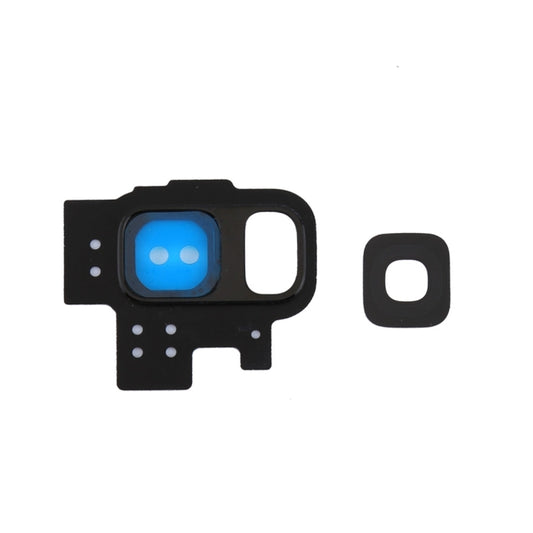 For Galaxy S9 / G9600 10pcs Camera Lens Cover (Black) - Camera by PMC Jewellery | Online Shopping South Africa | PMC Jewellery | Buy Now Pay Later Mobicred
