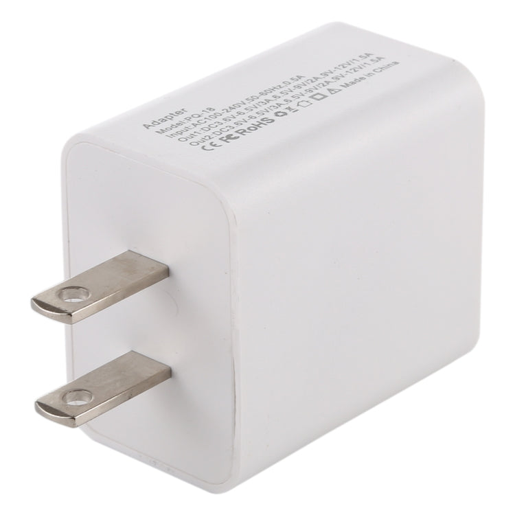 18W Power Adapter Plug Adapter US Plug - free shipping - PMC TechLife - Order now!