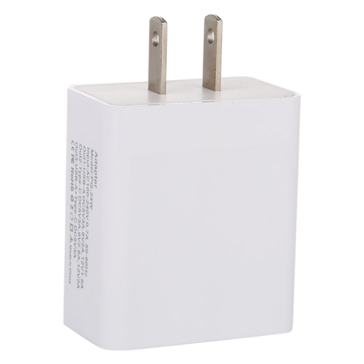 24W PD + QC3.0 Fast Charger Power Adapter Plug Adapter US Plug - free shipping - PMC Jewellery - Order now!