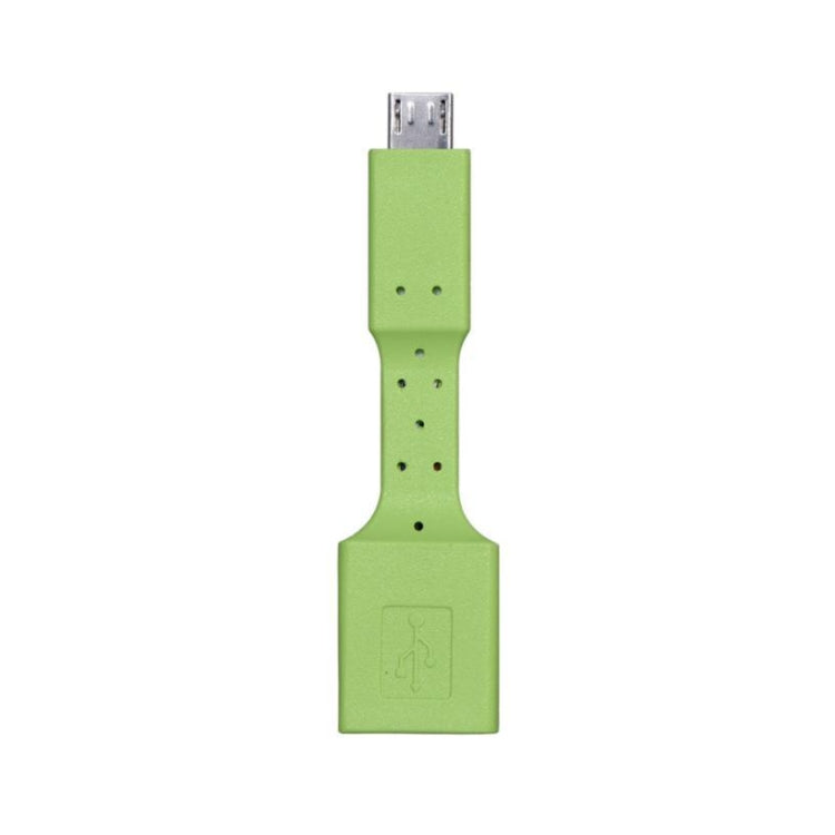 5 PCS Micro USB Male to USB 3.0 Female OTG Adapter (Green) - OTG Adapter by PMC Jewellery | Online Shopping South Africa | PMC Jewellery | Buy Now Pay Later Mobicred