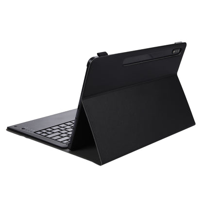 A970 Detachable Bluetooth Keyboard Ultrathin Horizontal Flip Leather Tablet Case for Samsung Galaxy Tab S7 FE T730 / T736 / S7+ T970 / T975 / T976(Black) - Samsung Keyboard by PMC Jewellery | Online Shopping South Africa | PMC Jewellery | Buy Now Pay Later Mobicred