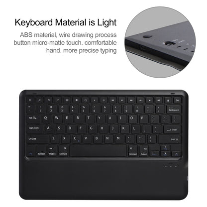 A970 Detachable Bluetooth Keyboard Ultrathin Horizontal Flip Leather Tablet Case for Samsung Galaxy Tab S7 FE T730 / T736 / S7+ T970 / T975 / T976(Black) - Samsung Keyboard by PMC Jewellery | Online Shopping South Africa | PMC Jewellery | Buy Now Pay Later Mobicred