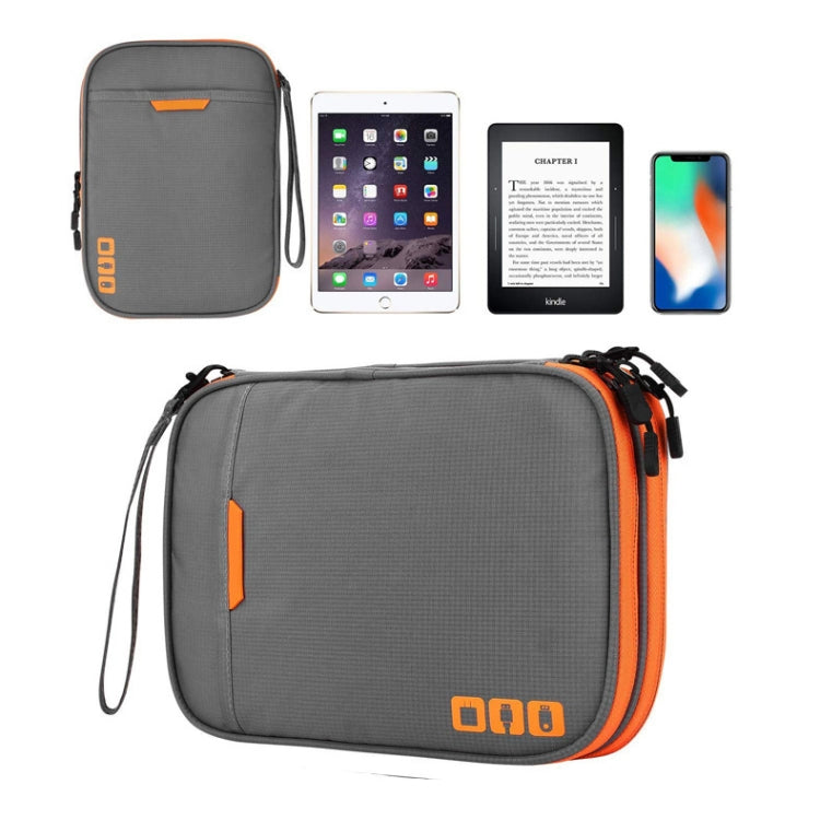 Multi-functional Headphone Charger Data Cable Storage Bag Portable Power Pack, Size: L, 25 x 18 x 7cm (Black) - Other by PMC TechLife | Online Shopping South Africa | PMC TechLife | Buy Now Pay Later Mobicred
