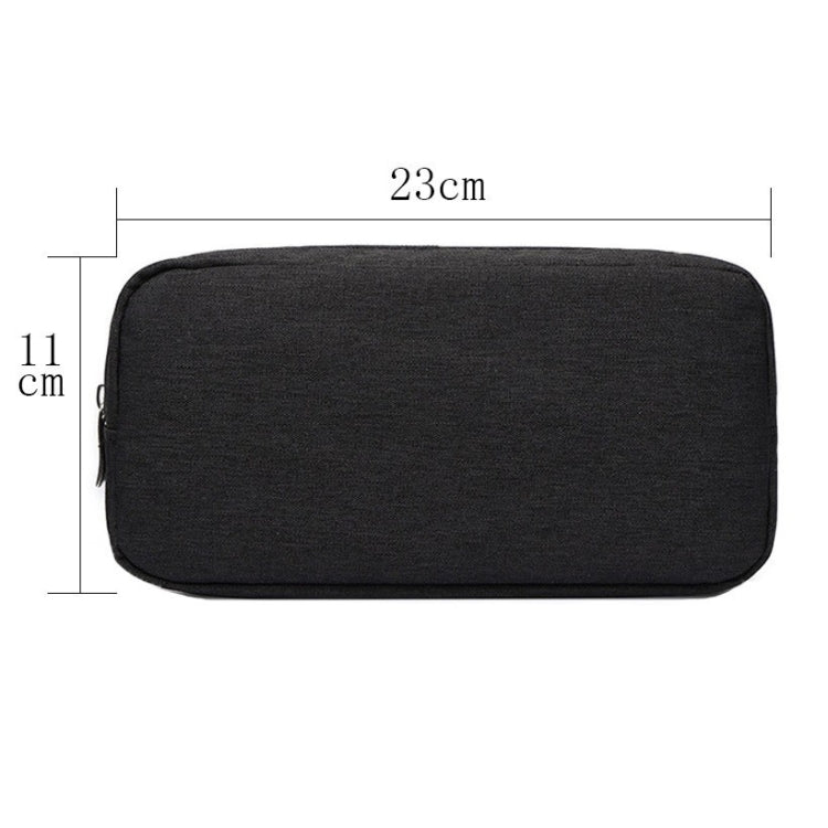 Multi-functional Headphone Charger Data Cable Storage Bag Power Pack, Size: L, 23 x 11.5 x 5.5cm(Black) - Other by PMC Jewellery | Online Shopping South Africa | PMC Jewellery | Buy Now Pay Later Mobicred
