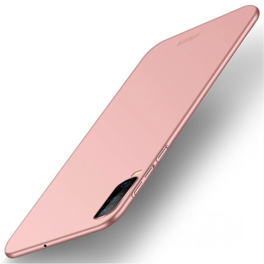 MOFI Frosted PC Ultra-thin Hard Case for Galaxy A70 (Rose Gold) - Galaxy Phone Cases by MOFI | Online Shopping South Africa | PMC Jewellery