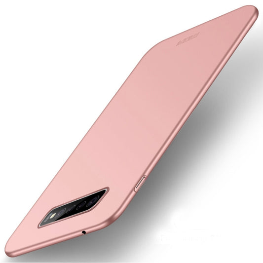 MOFI Frosted PC Ultra-thin Full Coverage Case for Galaxy S10 Plus (Rose Gold) - Galaxy Phone Cases by MOFI | Online Shopping South Africa | PMC Jewellery