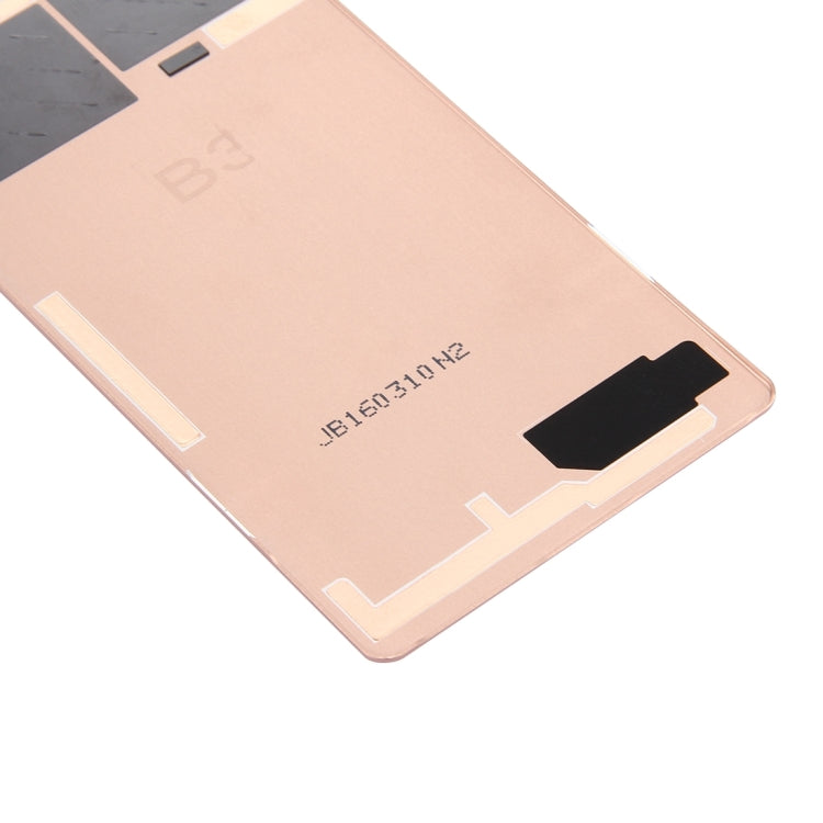 Back Battery Cover for Sony Xperia X (Rose Gold) - Back Cover by PMC Jewellery | Online Shopping South Africa | PMC Jewellery | Buy Now Pay Later Mobicred