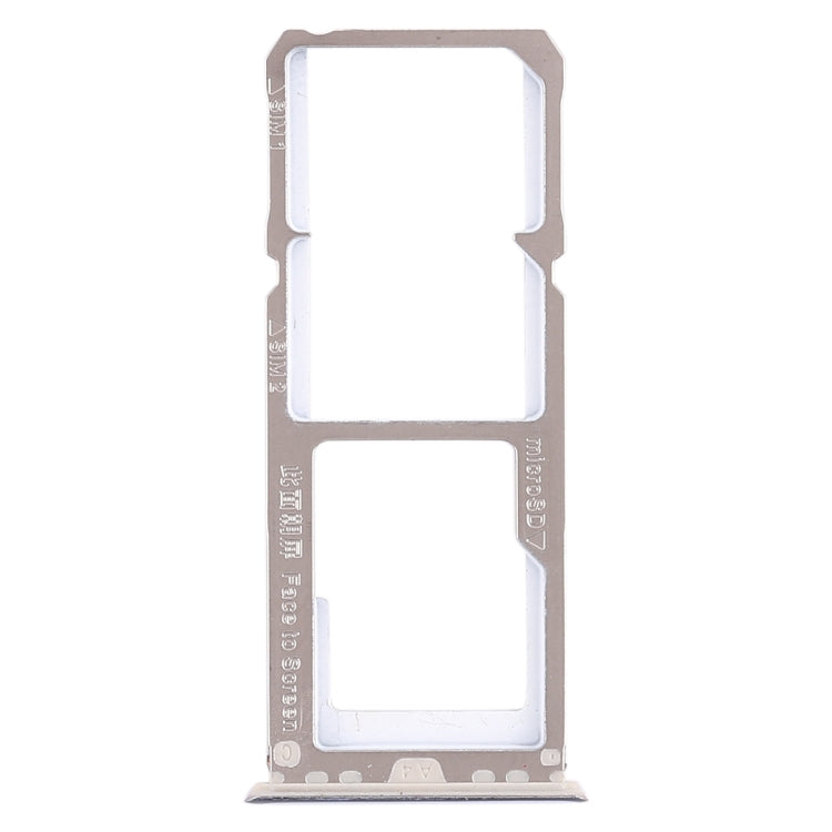 For OPPO A3 2 x SIM Card Tray + Micro SD Card Tray (Blue) - Card Tray by PMc TechLife | Online Shopping South Africa | PMc TechLife | Buy Now Pay Later Mobicred