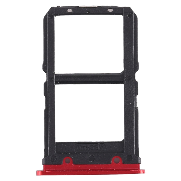 For Vivo X23 2 x SIM Card Tray (Red) - Card Tray by PMc TechLife | Online Shopping South Africa | PMc TechLife | Buy Now Pay Later Mobicred