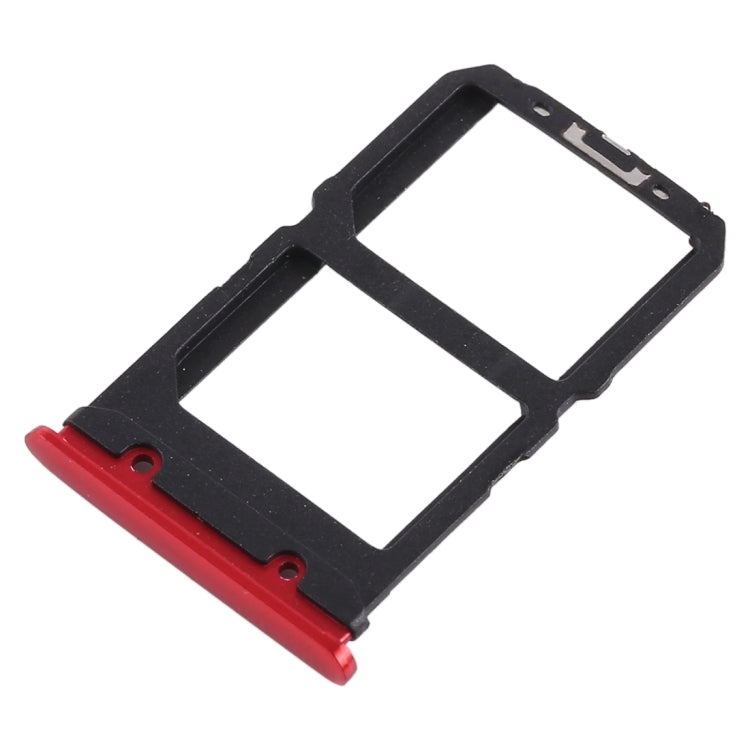 For Vivo X23 2 x SIM Card Tray (Red) - Card Tray by PMc TechLife | Online Shopping South Africa | PMc TechLife | Buy Now Pay Later Mobicred