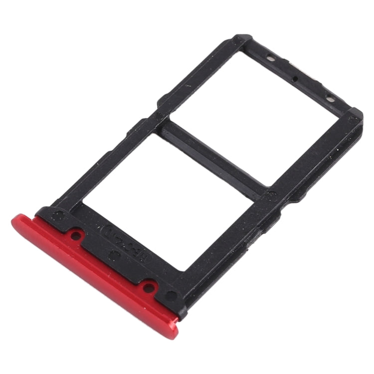For Vivo X23 2 x SIM Card Tray (Red) - Card Tray by PMc TechLife | Online Shopping South Africa | PMc TechLife | Buy Now Pay Later Mobicred