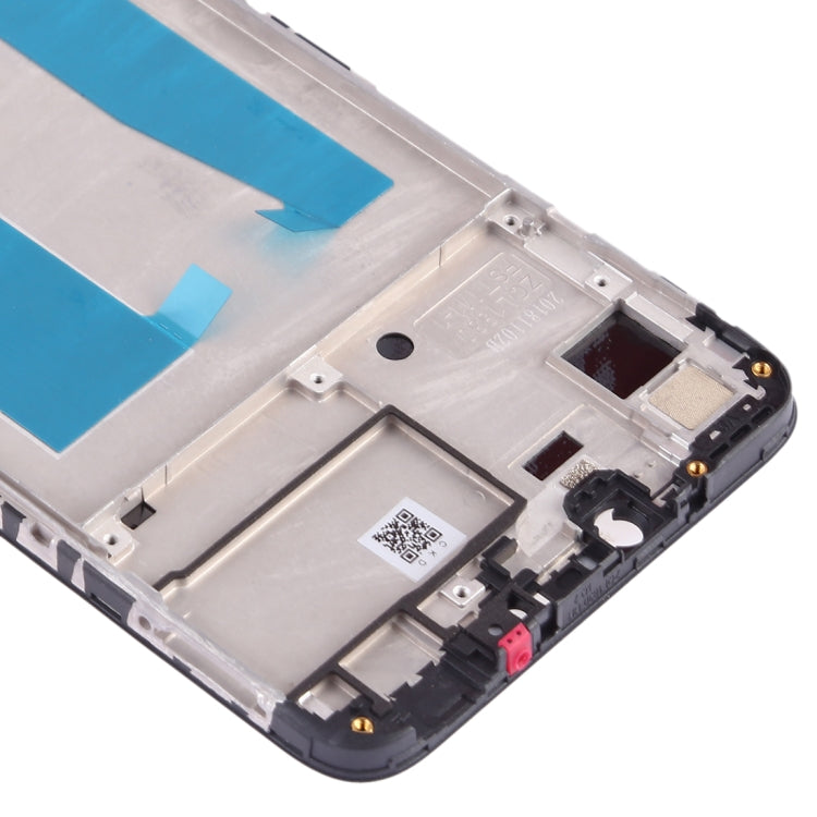 Middle Frame Bezel Plate for Asus Zenfone Max (M2) ZB633KL(Black) - Frame Bezel Plate by PMC TechLife | Online Shopping South Africa | PMC TechLife | Buy Now Pay Later Mobicred