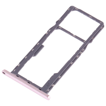 SIM Card Tray + SIM Card Tray + Micro SD Card Tray for Asus ZenFone MAX M1 ZB555KL(Rose Gold) - Card Tray by PMC Jewellery | Online Shopping South Africa | PMC Jewellery | Buy Now Pay Later Mobicred