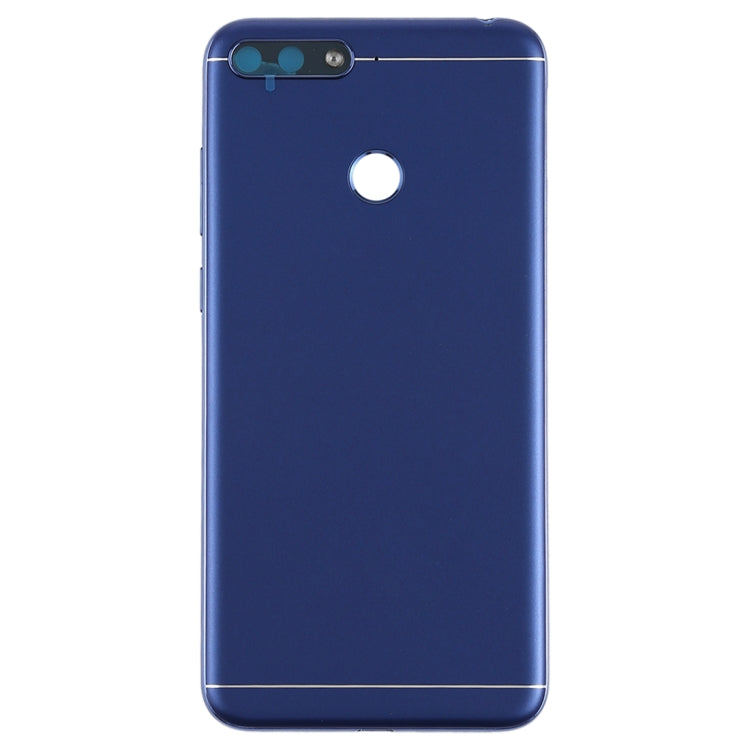 Back Cover with Side Keys & Camera Lens for Huawei Honor Play 7A(Blue) - Back Cover by PMC Jewellery | Online Shopping South Africa | PMC Jewellery | Buy Now Pay Later Mobicred