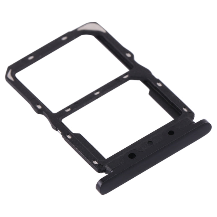 SIM Card Tray + NM Card Tray for Huawei Nova 5 (Black) - free shipping - PMC TechLife - Order now!