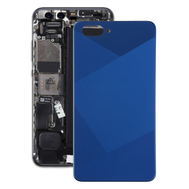 For OPPO A5 / A3s Back Cover (Blue) - Back Cover by PMC Jewellery | Online Shopping South Africa | PMC Jewellery | Buy Now Pay Later Mobicred