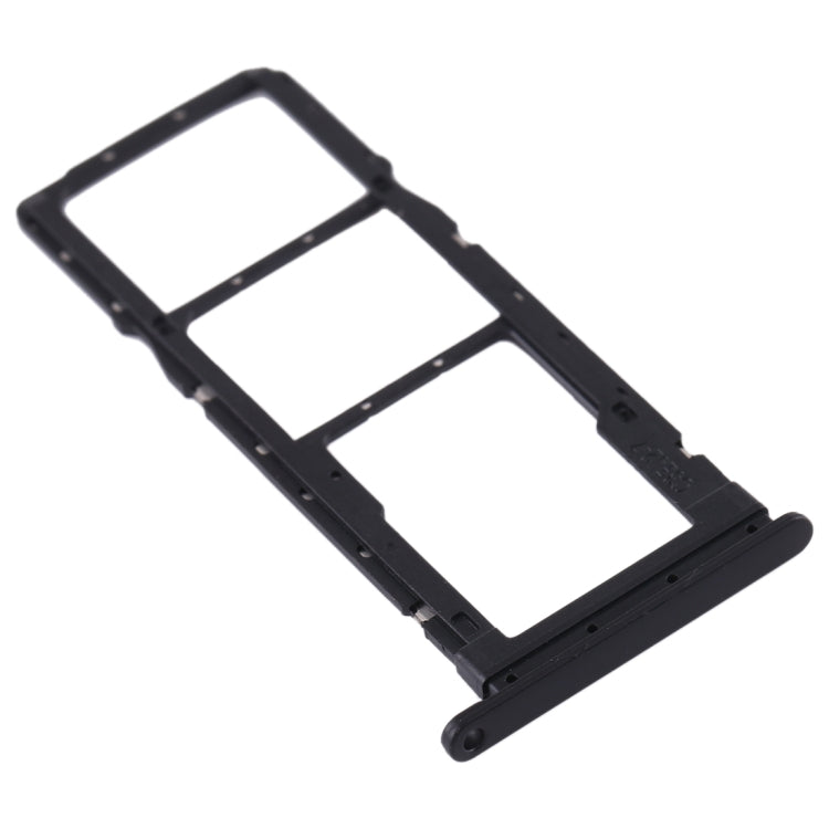 SIM Card Tray + SIM Card Tray + Micro SD Card Tray for Xiaomi Redmi 7A (Black) - Card Tray by PMC TechLife | Online Shopping South Africa | PMC TechLife | Buy Now Pay Later Mobicred