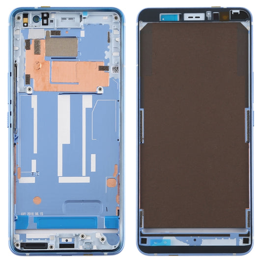 Middle Frame Bezel Plate for HTC U11+ (Blue) - Full Housing Cover by PMC Jewellery | Online Shopping South Africa | PMC Jewellery | Buy Now Pay Later Mobicred