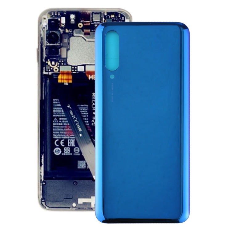 Battery Back Cover for Xiaomi Mi CC9e / Mi A3(Blue) - Back Cover by PMC Jewellery | Online Shopping South Africa | PMC Jewellery | Buy Now Pay Later Mobicred