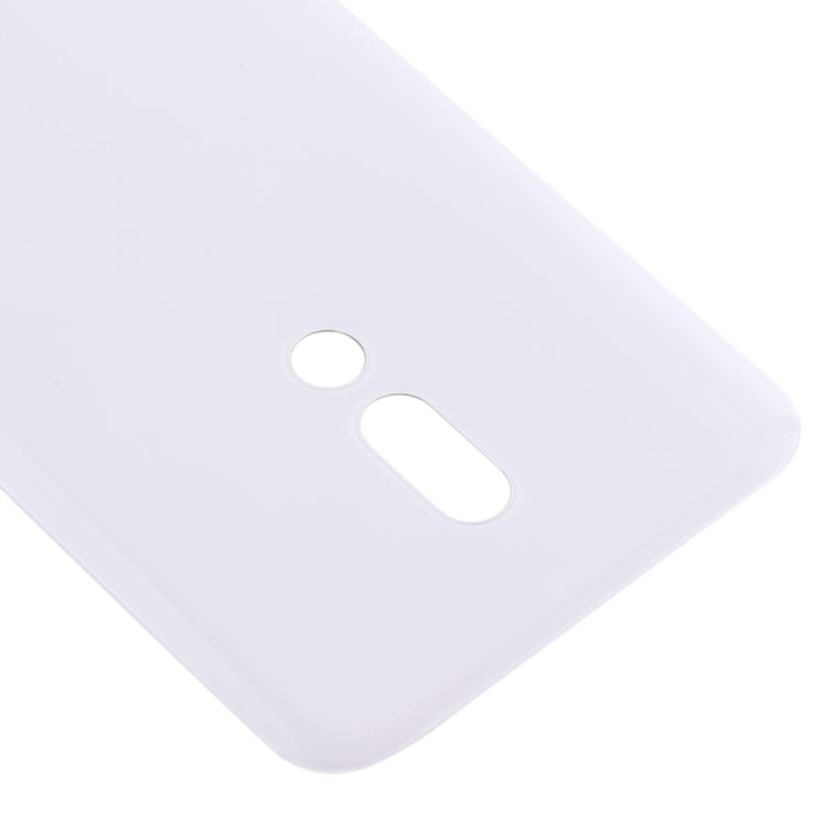 For Meizu 16th M822Q M822H Battery Back Cover (White) - Back Cover by PMC Jewellery | Online Shopping South Africa | PMC Jewellery | Buy Now Pay Later Mobicred