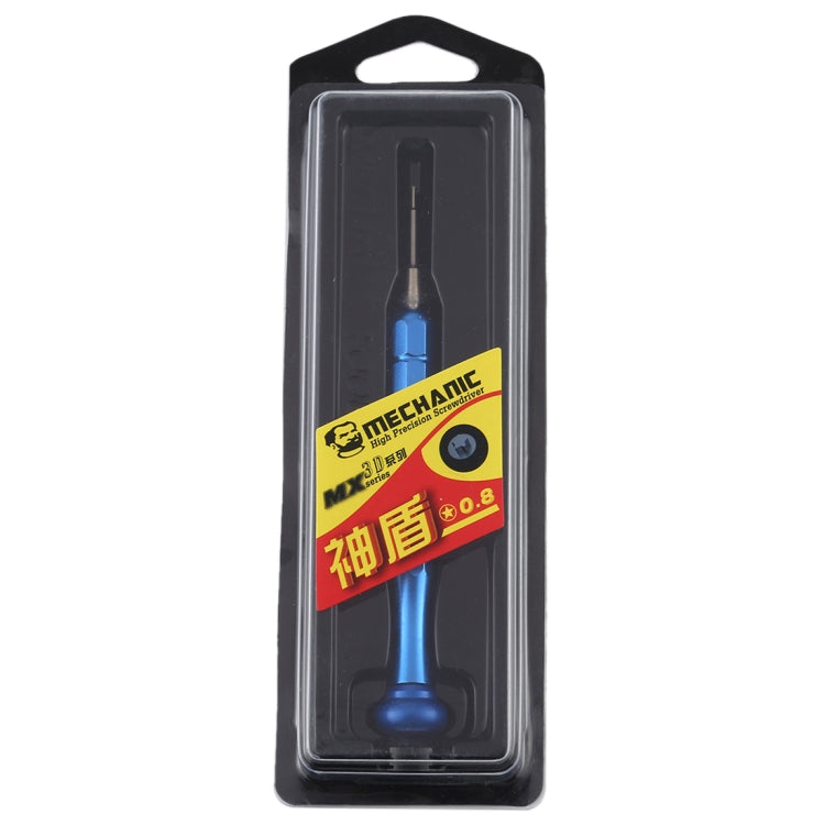 MECHANIC MX 3D 0.8 Five Star Screwdriver Precision Phone Dismantling Tool, Random Color Delivery - Screwdriver by MECHANIC | Online Shopping South Africa | PMC Jewellery | Buy Now Pay Later Mobicred