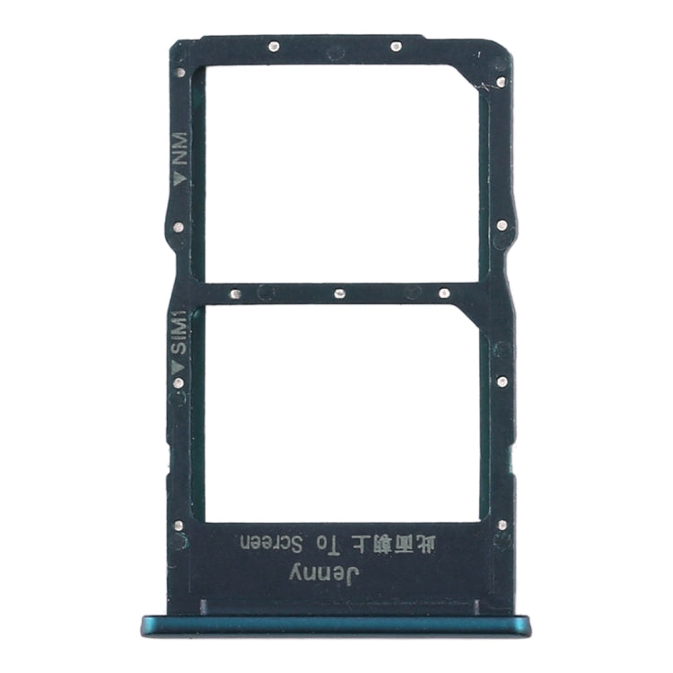 SIM Card Tray + NM Card Tray for Huawei Nova 6 SE (Green) - Card Socket by PMc TechLife | Online Shopping South Africa | PMc TechLife | Buy Now Pay Later Mobicred