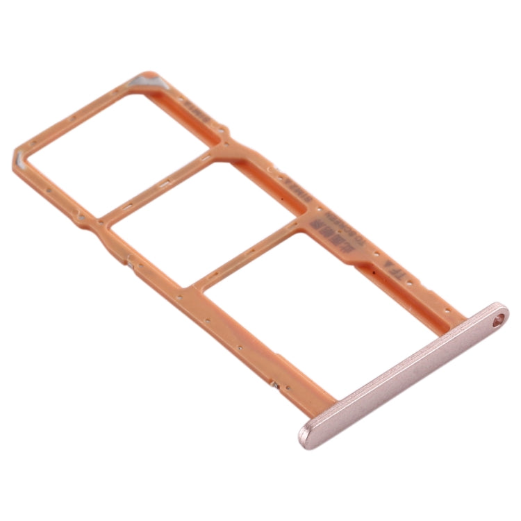 SIM Card Tray + SIM Card Tray + Micro SD Card Tray for Huawei Honor Play 3e (Gold) - Card Socket by PMc TechLife | Online Shopping South Africa | PMc TechLife | Buy Now Pay Later Mobicred