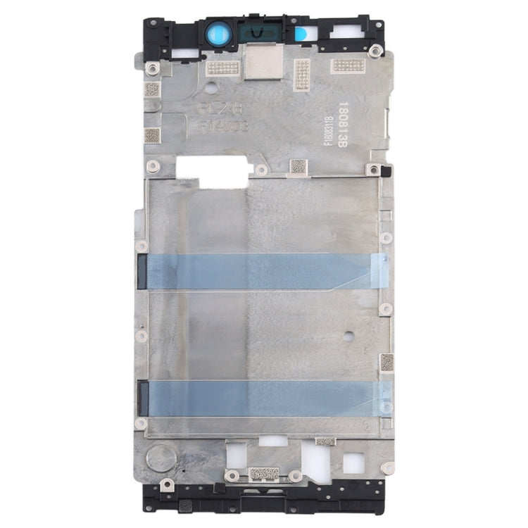 Middle Frame Bezel Plate for Nokia 6.1 / 6 (2018) TA-1043 TA-1045 TA-1050 TA-1054 TA-1068 (Black) - Full Housing Cover by PMC Jewellery | Online Shopping South Africa | PMC Jewellery | Buy Now Pay Later Mobicred