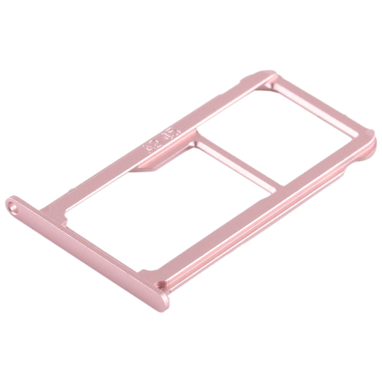 SIM Card Tray + SIM Card Tray / Micro SD Card for Huawei G9 Plus (Pink) - Card Socket by PMc TechLife | Online Shopping South Africa | PMc TechLife | Buy Now Pay Later Mobicred