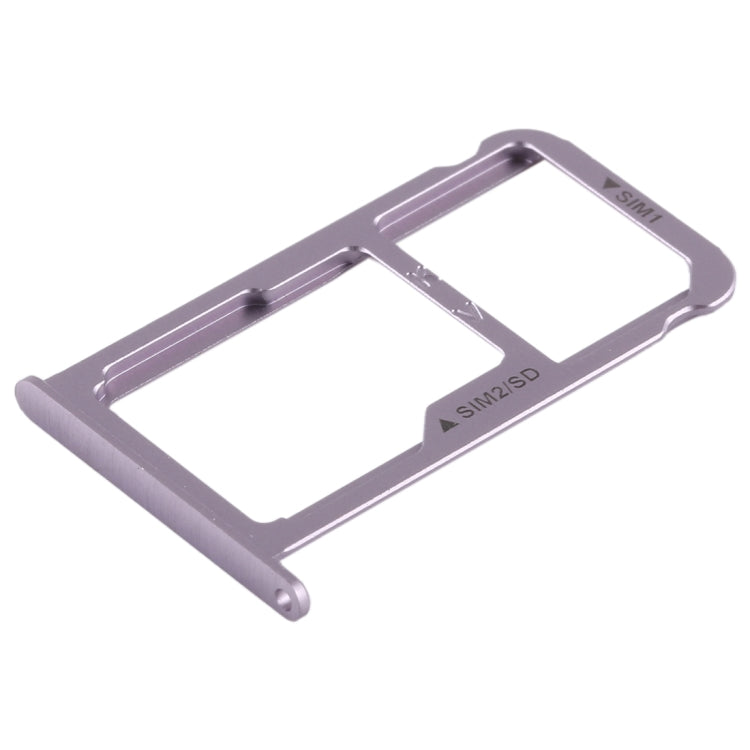 SIM Card Tray + SIM Card Tray / Micro SD Card for Huawei P9 Plus(Grey) - Card Socket by PMc TechLife | Online Shopping South Africa | PMc TechLife | Buy Now Pay Later Mobicred