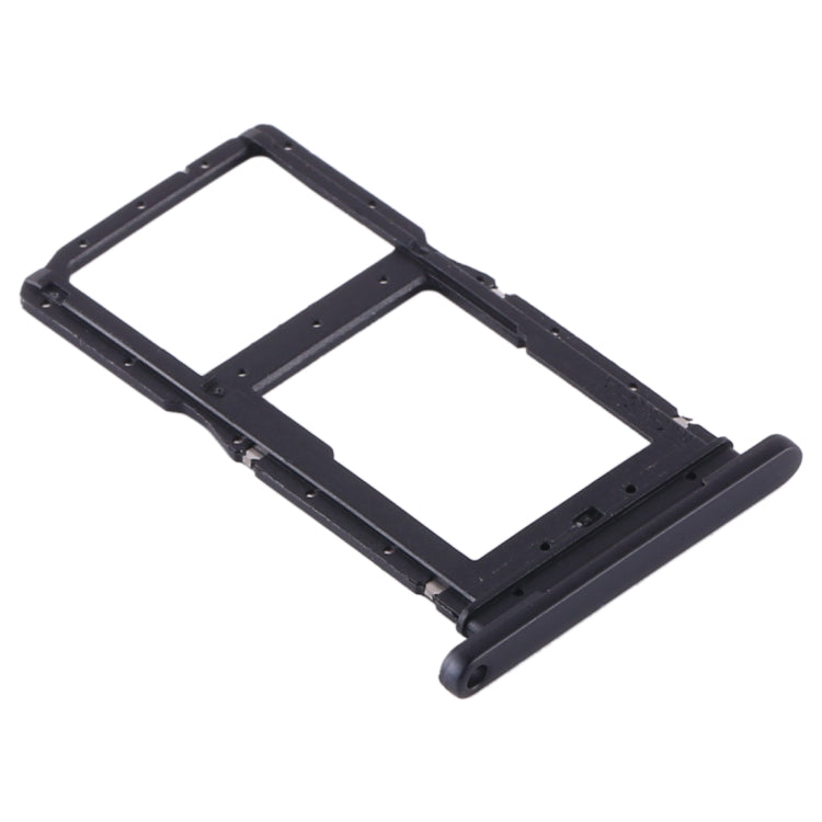 SIM Card Tray + SIM Card Tray / Micro SD Card Tray for Huawei P smart Pro 2019 (Black) - Card Socket by PMC Jewellery | Online Shopping South Africa | PMC Jewellery