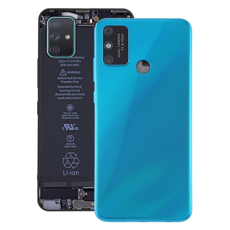Battery Back Cover With Camera Lens Cover for Huawei Honor Play 9A(Green) - Back Cover by PMC TechLife | Online Shopping South Africa | PMC TechLife | Buy Now Pay Later Mobicred