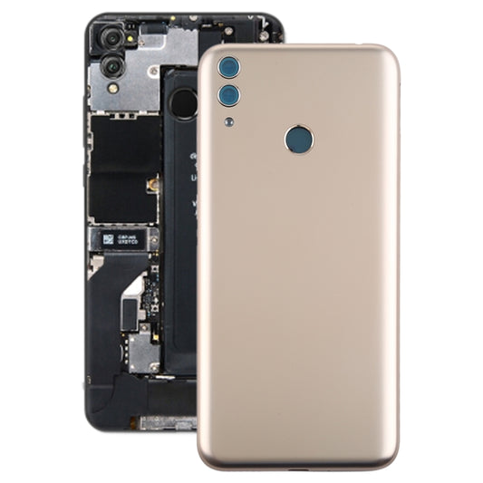 Battery Back Cover with Side Skys for Huawei Honor 8C(Gold) - Back Cover by PMC Jewellery | Online Shopping South Africa | PMC Jewellery | Buy Now Pay Later Mobicred