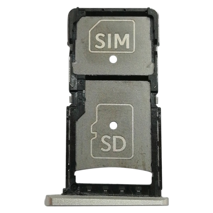 SIM Card Tray + Micro SD Card Tray for Motorola Droid Turbo 2 / XT1585 (Gold) - free shipping - PMC TechLife - Order now!