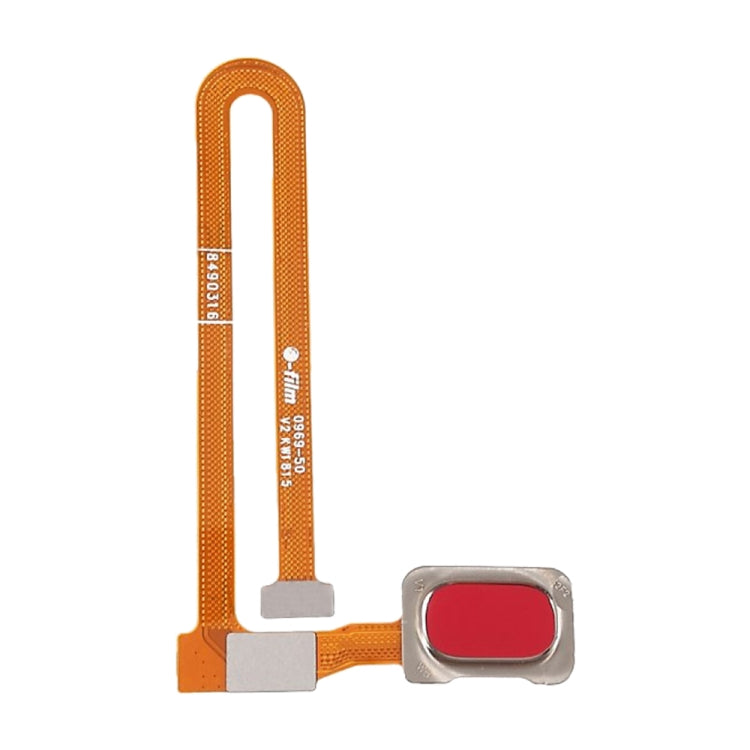 For OnePlus 6 Fingerprint Sensor Flex Cable (Red) - Flex Cable by PMC TechLife | Online Shopping South Africa | PMC TechLife | Buy Now Pay Later Mobicred