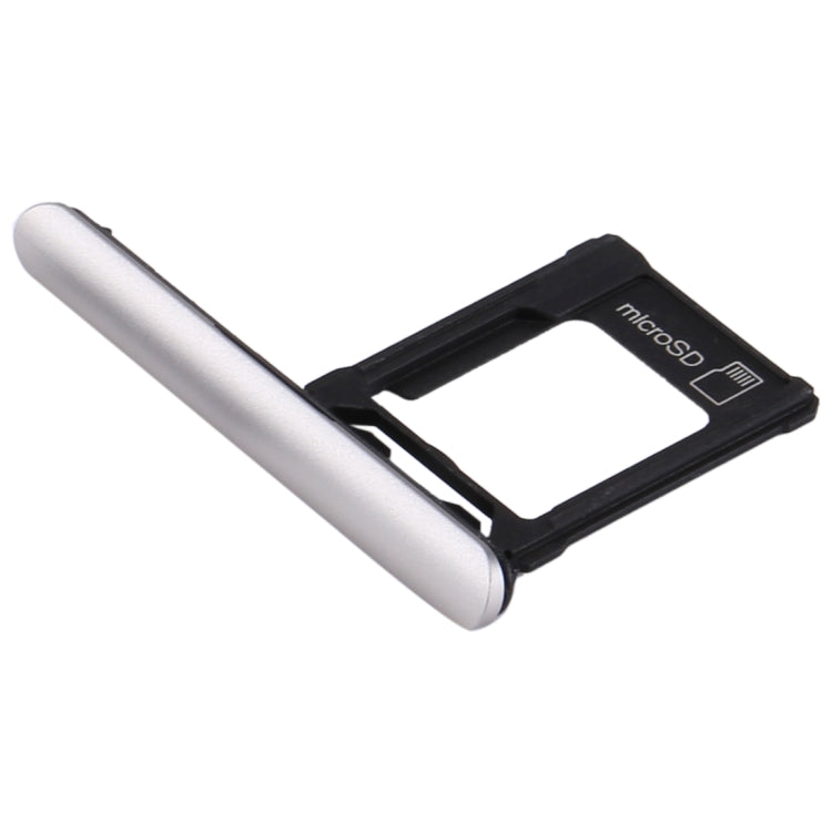Micro SD Card Tray for Sony Xperia XZ1(Silver) - Card Tray by PMC TechLife | Online Shopping South Africa | PMC TechLife | Buy Now Pay Later Mobicred