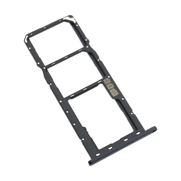 SIM Card Tray + SIM Card Tray + Micro SD Card Tray for Asus Zenfone Max M2 ZB633KL(Black) - Card Tray by PMc TechLife | Online Shopping South Africa | PMc TechLife | Buy Now Pay Later Mobicred