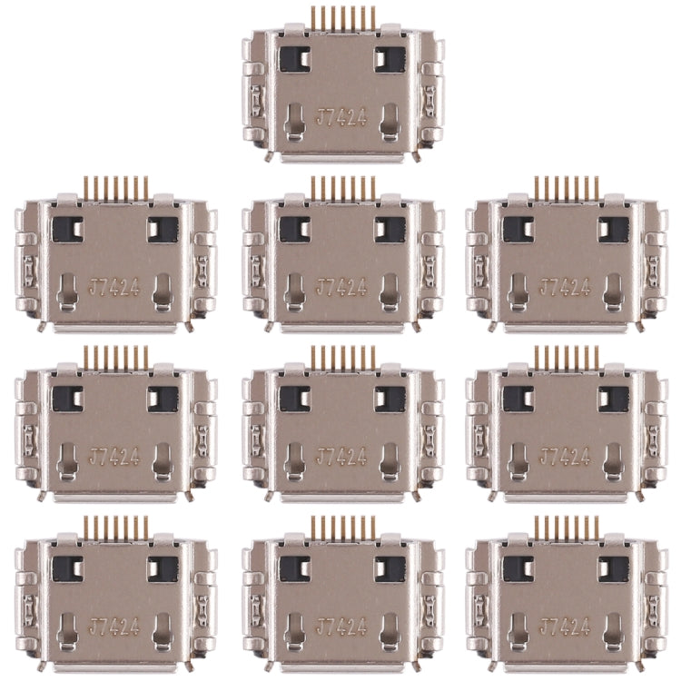 For Omnia W / i8350 10pcs Charging Port Connector - Other Galaxy Parts by PMc TechLife | Online Shopping South Africa | PMc TechLife | Buy Now Pay Later Mobicred