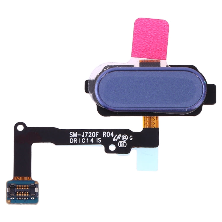 For Galaxy J7 Duo SM-J720F Fingerprint Sensor Flex Cable(Blue) - Flex Cable by PMC Jewellery | Online Shopping South Africa | PMC Jewellery | Buy Now Pay Later Mobicred