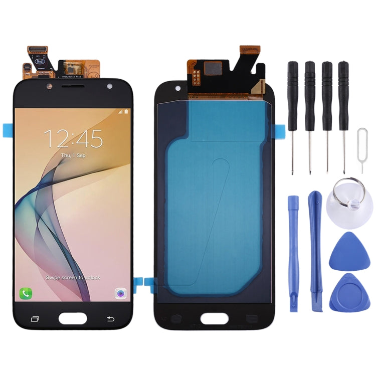Oled LCD Screen for Galaxy J5 (2017)/J5 Pro 2017, J530F/DS, J530Y/DS with Digitizer Full Assembly (Black) - free shipping - PMc TechLife - Order now!