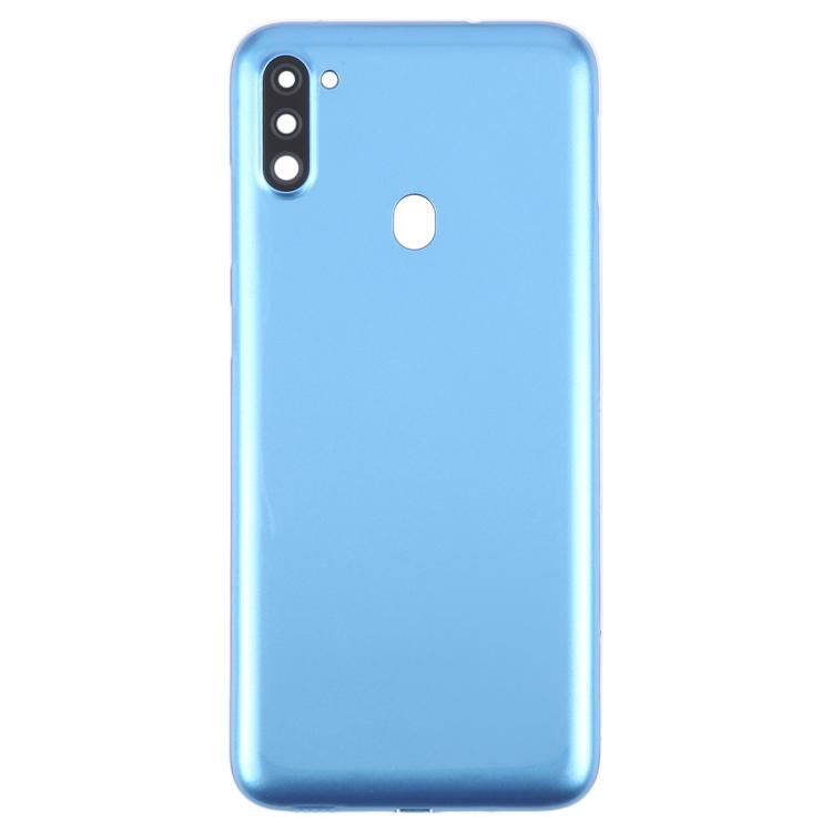 For Samsung Galaxy A11 SM-A115F Back Cover with Camera Lens Cover(Blue) - free shipping - PMC TechLife - Order now!