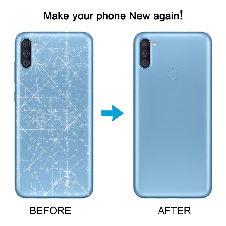 For Samsung Galaxy A11 SM-A115F Back Cover with Camera Lens Cover(Blue) - free shipping - PMC TechLife - Order now!