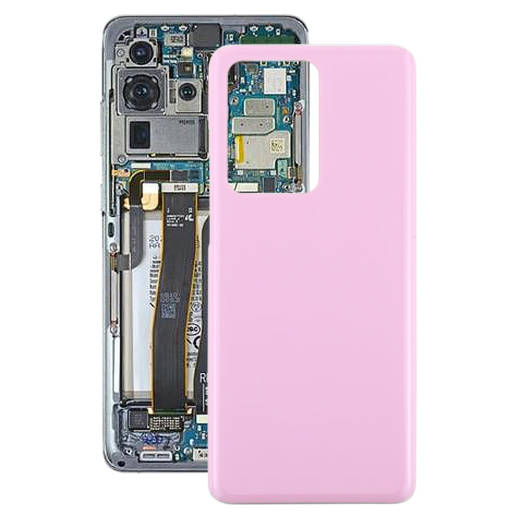 For Samsung Galaxy S20 Ultra Battery Back Cover (Pink) - Back Cover by PMC Jewellery | Online Shopping South Africa | PMC Jewellery | Buy Now Pay Later Mobicred