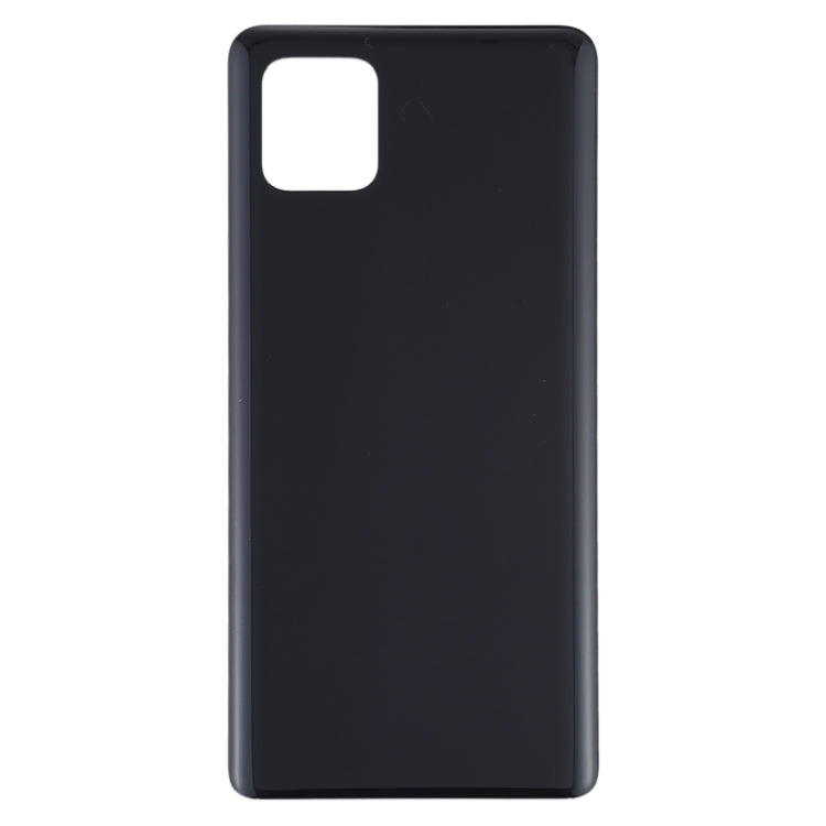 For Samsung Galaxy A91 Battery Back Cover (Black) - Back Cover by PMC Jewellery | Online Shopping South Africa | PMC Jewellery | Buy Now Pay Later Mobicred