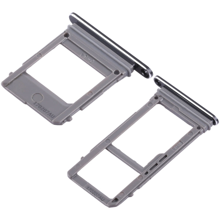 For Galaxy A520 / A720 2 SIM Card Tray + Micro SD Card Tray (Black) - free shipping - PMc TechLife - Order now!
