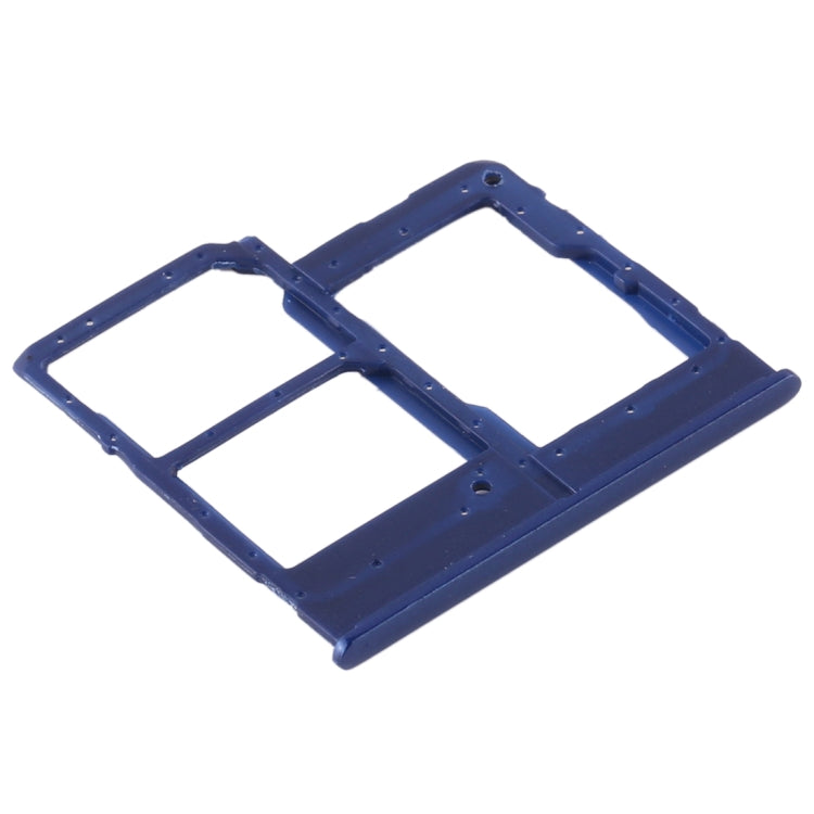 For Samsung Galaxy A20e SIM Card Tray + SIM Card Tray + Micro SD Card Tray (Blue) - Card Socket by PMC Jewellery | Online Shopping South Africa | PMC Jewellery | Buy Now Pay Later Mobicred