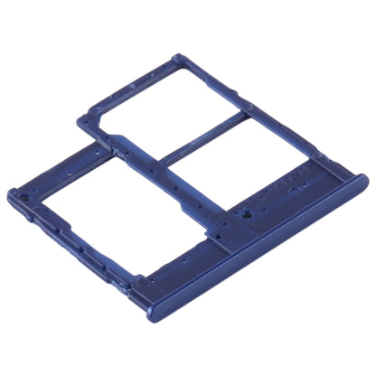 For Samsung Galaxy A20e SIM Card Tray + SIM Card Tray + Micro SD Card Tray (Blue) - Card Socket by PMC Jewellery | Online Shopping South Africa | PMC Jewellery | Buy Now Pay Later Mobicred