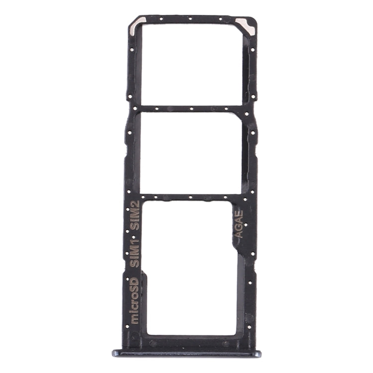For Samsung Galaxy A71 SIM Card Tray + SIM Card Tray + Micro SD Card Tray (Black) - free shipping - PMc TechLife - Order now!