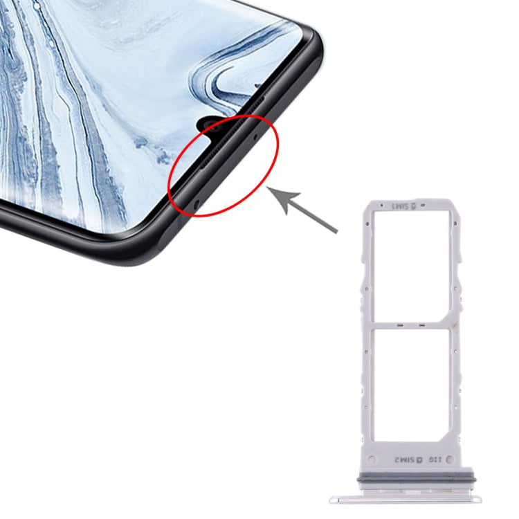 For Samsung Galaxy Note10 SIM Card Tray + SIM Card Tray (White) - free shipping - PMc TechLife - Order now!